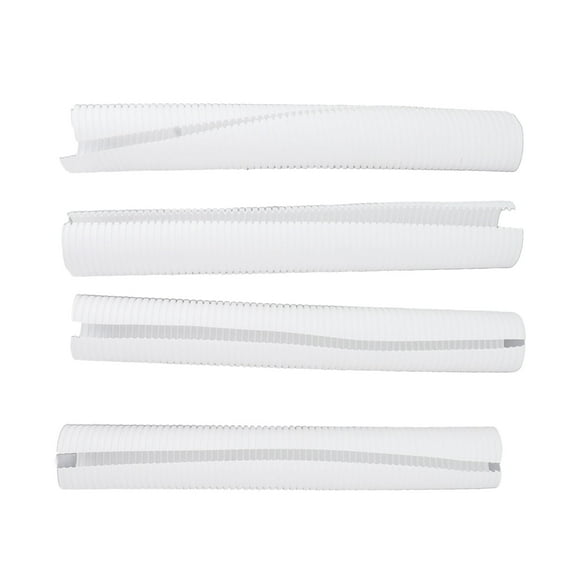 Corrugated Tree Guards Wrap Grow Tubes,Plastic Tree Trunk Bark Protector Tube Wraps to Protect Saplings Plants from DeerCats Rodents Mowers (Juego de 4 Uds.)