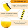 thumbnail image 3 of OFEFE 25.5" Car Snow Brush & Ice Scraper Combo - Heavy Duty Winter Snow Removal Tool with Foam Grip, 45° Angle Brush Head for Car, Truck & SUV Windows (64.8cm, Removable Head), 3 of 8