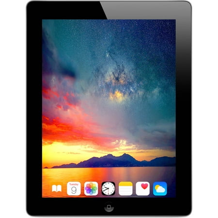 Apple iPad 3rd Gen with Retina Display (Black, 16 GB, Wi-Fi + 4G AT&T) (Scratch &