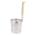 thumbnail image 3 of FONDOTIN Stainless Steel Handheld Mesh Strainer for Kitchen, Perfect for Noodle Draining and Oil Straining, 3 of 6