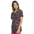 thumbnail image 4 of Cherokee Prints Women's Scrubs Top Mock Wrap CK620, 4 of 5