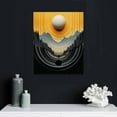 thumbnail image 5 of Nawypu Framed Canvas Wall Art, Abstract Geometric Music Record Player Prints Mid Century,Modern Wall Art Minimalist Decor, Modern Home Decor, Decor, 5 of 5