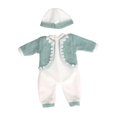 thumbnail image 3 of Accesorios de ropa para muñecas bebés Trajes de muñecas Disfraces Ropa informal para actividades verde perfke traje de muñeca, 3 of 7