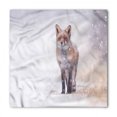 thumbnail image 1 of Fox Bandana, Rural Field Snow Stormy, Unisex Head and Neck Tie, by Ambesonne, 1 of 2
