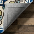 thumbnail image 3 of nuLOOM Floral Leda Area Rug, 8' x 10', Leda Blue, 3 of 9