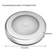 thumbnail image 3 of 3Pcs Mini Body Induction Lamp Motion Infrared Sensor LED Night Light Round for Hallway Corridor Cabinet, 3 of 4