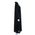 thumbnail image 3 of ITFABS Femmes Chemise à Boutons Robes, Manches Longues Revers Côté Fendue Boho Robe, 3 of 9