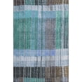 thumbnail image 2 of Addison Rugs Mayfield Premium Machine Washable Transitional Stripes Teal Rectangle Rug, 10' x 14', 2 of 7