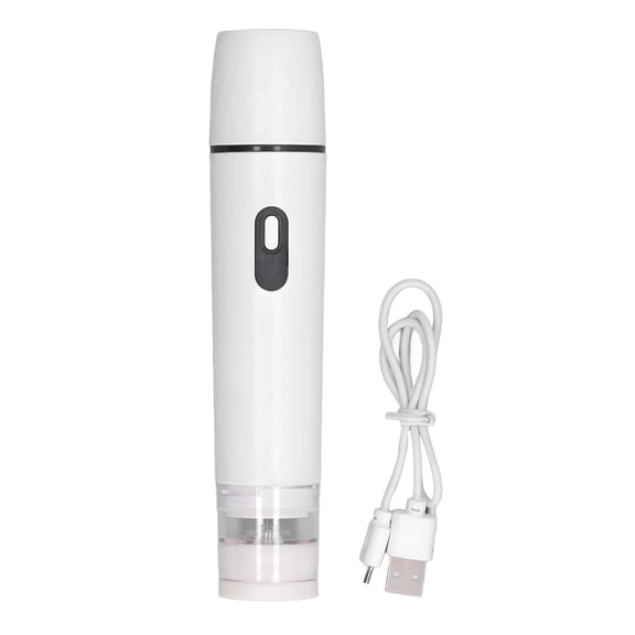 ZEPARO Electric Air Pump Handheld Vacuum Sealer Cordless Sealing Machine Tool for Food Storage White