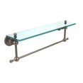 thumbnail image 5 of Astor Place Vanity Glass Shelf  with Integrated Towel Bar - Polished Nickel / 22 Inch, 5 of 5