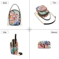 thumbnail image 3 of FORMRS Crossbody Bag for Women Quilted Travel Shoulder Cell Phone Purse with Chain Strap Handbag, Abstract Painting, 3 of 7