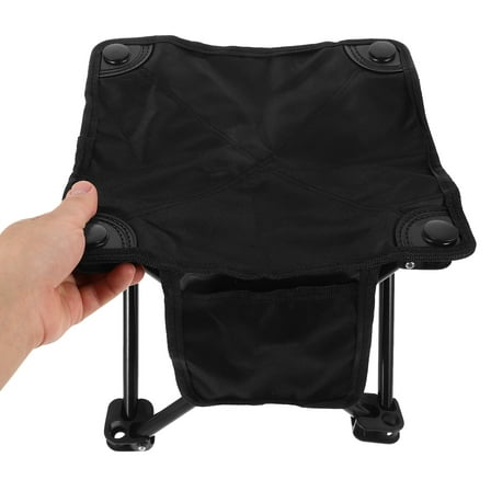 LEXSOMEO Camping Foldable Chair Portable Folding Bench Comfortable Fishing Stool for Hiking Camping