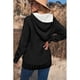 thumbnail image 5 of Cárdigan de punto para mujer, cárdigan grueso, cárdigans para mujer, chaquetas con capucha, chaqueta polar (XL), 5 of 6