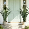thumbnail image 4 of 4ft Artificial Agave Plants (2 Pack) - UV Resistant Fake Succulents for Indoor & Outdoor Modern Minimalist Decor, 4 of 7