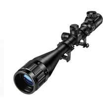 CVLIFE Scope 6-24x50 AOE Red and Green Illuminated Gun Scope with Free Mount