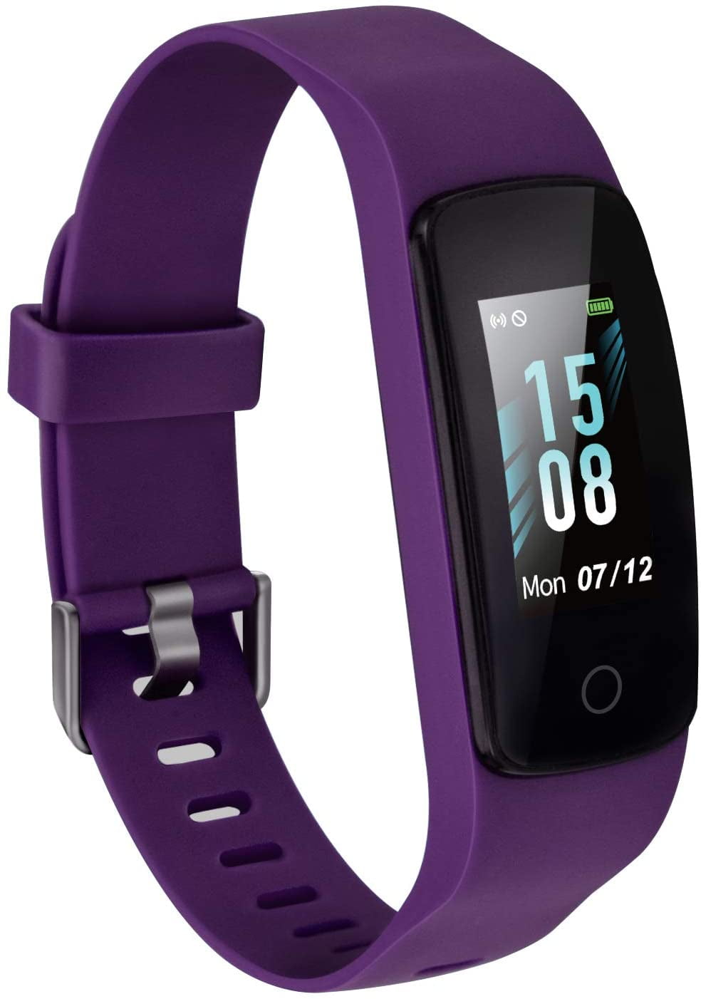 Etekcity Fitness Tracker, Activity Tracker with Step Counter,Heart Rate Monitor and Sleep Tracking for Men Kids, Blue, Color Touch Screen