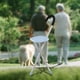 thumbnail image 4 of Asiento de Bastón Plegable Sunnimix Silla de Muletas Antideslizante 34 Pulgadas Gris, 4 of 8