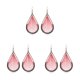 thumbnail image 3 of Qarigey 2 uds pendientes de gota de agua cuelgan moda Simple mujer personalidad única oreja larga gancho de alambre fiesta cumpleaños regalos Type4 NO4, 3 of 6