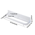 thumbnail image 3 of TIMIFIS Toothbrush Holders Bathroom Slippers Rack Punch Frees Toilet Wall Mounted Toilet Slippers Rack Wall Shoe Storage Bathroom Slippers Rack, 3 of 6