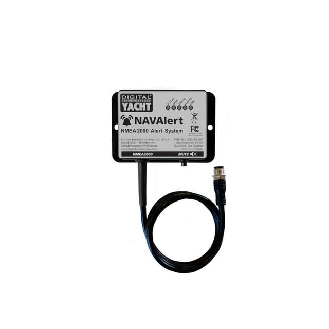 Sistema de monitoreo y alarma Digital Yacht NavAlert NMEA