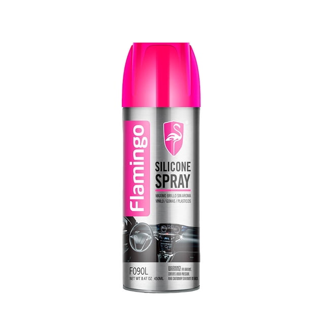 Spray De Silicona Automotriz Flamingo De 450 Ml Modelo F090