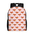 thumbnail image 1 of Easygdp cute fox pink Mochila Versátil y Elegante: Comodidad, Almacenaje y Durabilidad para la Universidad, Trabajo, Viajes y Uso Diario, 1 of 8