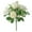 White, variant on Artificial Plant&nbsp;Simulated&nbsp;Wide Application&nbsp;Lightweight&nbsp;Realistic Rose Potted Plant Decor&nbsp;for Garden White Faux Silk