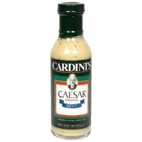 Cardini's Light Caesar Dressing 12 fl. Oz (Pack of 6)