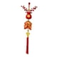 thumbnail image 2 of Decoración colgante de Año Nuevo chino Adorno de buena suerte Feng Shui 2026 Fu chino doble pez, 2 of 9
