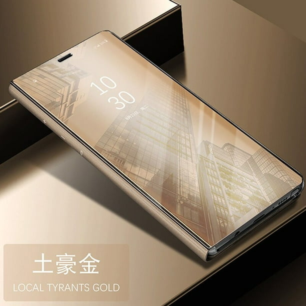 Funda inteligente para Xiaomi Redmi 8 8A 5 Plus Mi A1 A2 A3 8 Lite Redmi Note 5 6 Pro Note 4 4X 3 5A, funda con espejo, funda con tapa para teléfono Tan Jianjun unisex