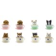 thumbnail image 1 of Visland 8 Pcs Modèle Jouet Dessin Animé Animal Design Mini PVC Simulation Miniature Moule d'Exposition pour Enfants, 1 of 7