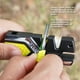 thumbnail image 5 of SHARPAL 101N-G Afilador de cuchillos de bolsillo para cocina, herramienta de supervivencia para acampar con 2 encendedores de fuego, varilla ferro, silbato y varilla de afilar de diamante para hoja re, 5 of 5