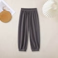 thumbnail image 2 of NOLDARES Boys Joggers Pants Outdoor Youth Quick Dry Hiking Pants Lightweight Athletic Pants with Pockets(Dark Gray,8-9 Years), 2 of 6
