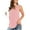 Pink womens tank tops 11, variant on Summer Saving Wycnly Tank Top for Women Solid V-Neck Sleeveless T Shirts Summer Plus Size Comfy Chiffon Casual Vest Blouse Sky Blue XXL Up to 65% off
