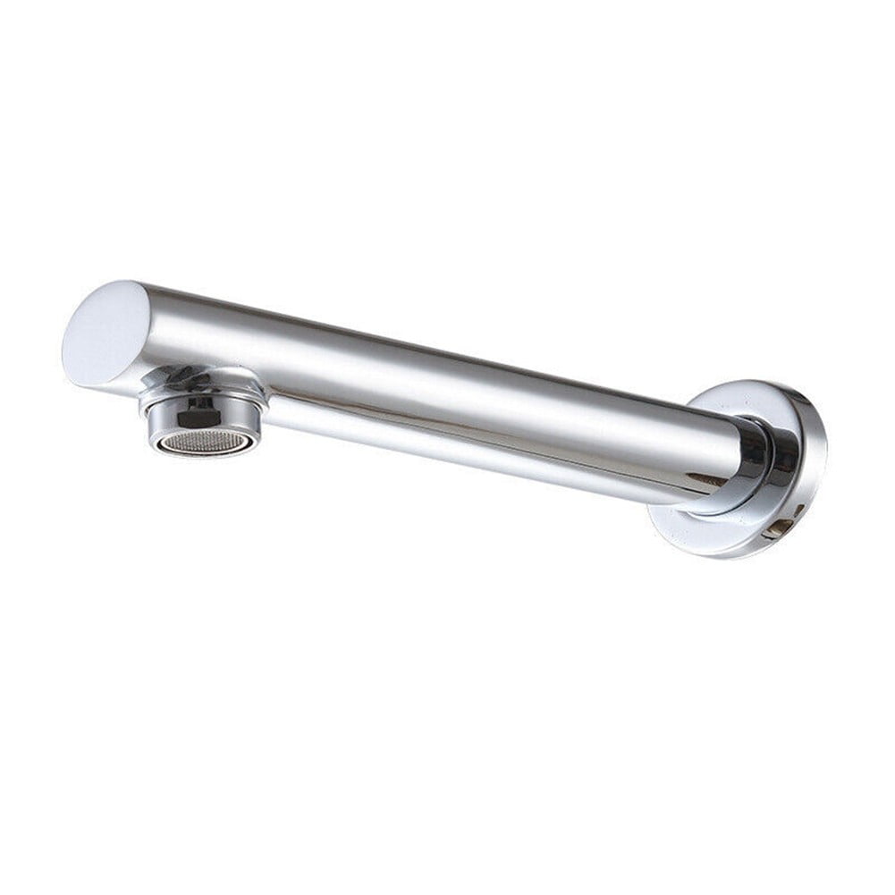 Bgsha Brass Chrome Tub Shower Spout Cold Tap Bathtub Faucet Spout Replacemence In-Wall
