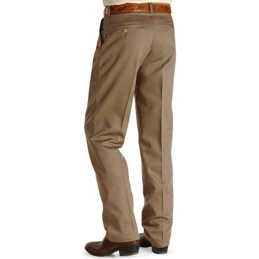 Wrangler wrangler men's slacks riata relaxed fit 00095se