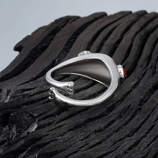 Anillo de rana de plata hotsell