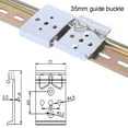 thumbnail image 2 of 1PC DIN35mm Guide Rail Buckle C45 Guide Rail Clip Hanging Guide Rail Accessories SHB20-5, 2 of 8