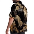 thumbnail image 3 of Bats Men's Short Sleeve Shirts, Casual Hawaiian Print Button Down Summer Beach Top Unisex, 3 of 6