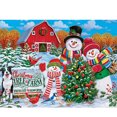 thumbnail image 1 of Cuadros Decorativos Jardín de Navidad hecho a mano 5D DIY Kit de dibujo de taladro redondo completo Pintura de diamante Ehuebsd Nuevos Originales, 1 of 5