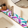 thumbnail image 2 of Yayeee Faucet Mat for Kitchen Sink 14.7" Diatomite Long Splash Guard Pad, Abstract Drawing, 2 of 7