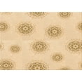 thumbnail image 1 of Ahgly Company Indoor Rectangle Patterned Golden Blonde Gold Area Rugs, 2' x 3', 1 of 6