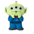 thumbnail image 3 of Disney Limited Release Inflant Alien Toy Story Plush, Polyester, 8'' x 6 1/4", 3 of 4