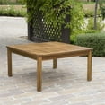 thumbnail image 6 of Noble House Perla Outdoor Teak Finished Acacia Wood Coffee Table, 6 of 12