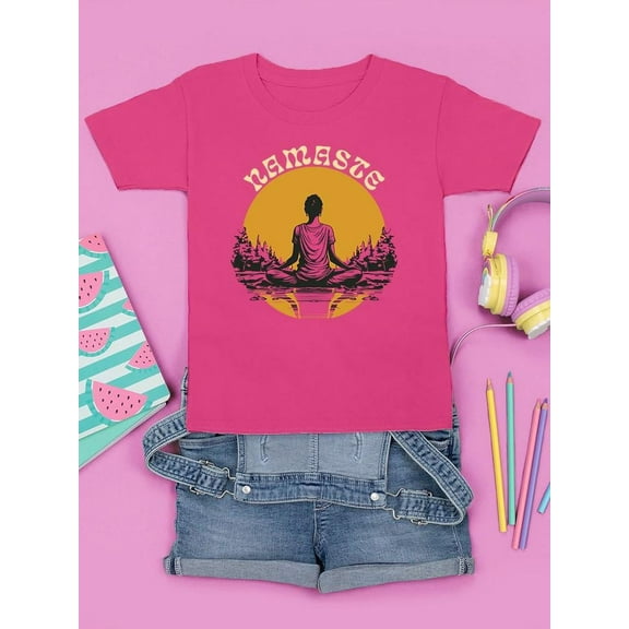 Positive Quote: Namaste T-shirt Youth's -SelectDesign Designs