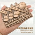 thumbnail image 5 of Uxcell Baseball Games Court Award Medals with Ribbons, Winner Medals Prizes for Competitions Sports Copper, 5 of 7