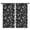 Black Gothic Moon, variant on Blackout Kids Curtains,Black Gothic Moon Card Moth Pattern Childrens Insulated Curtains Set Of 2,Bedroom Essentials,Toddler Room Decor 42x54in(106x137cm)