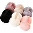 thumbnail image 3 of Imitation Rabbit Fur Winter Warm Female Cotton Ear Warmers Christmas Gifts Fur ,Gray, 3 of 6