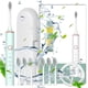 thumbnail image 1 of Xihbxyly Cepillo de Dientes Eléctrico, 6 Modos de Limpieza, 8 Cabezales, Resistente Al Agua Ipx7, Recargable Por Usb, Limpieza Suave y Eficaz, Ideal para Viajes, Cuidado Bucal Diario, Tamaño 22 X 2,5, 1 of 7