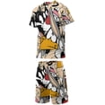 thumbnail image 2 of Kids Looney Tunes Cartoons Athletic T-Shirt And Mesh Shorts Outfit Set Mesh Clothing Set for Boys, 2 of 7